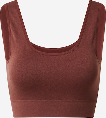 ABOUT YOU x Sofia Tsakiridou Top 'Arina' in Brown: front