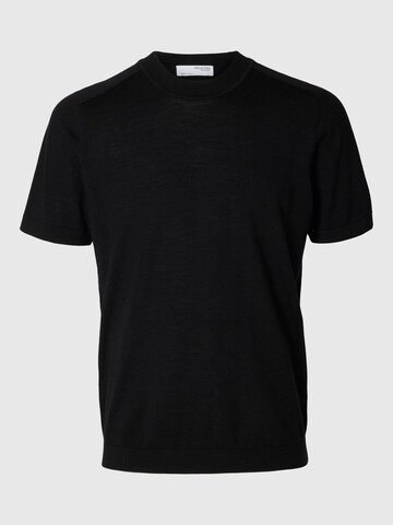 T-Shirt SELECTED HOMME en noir