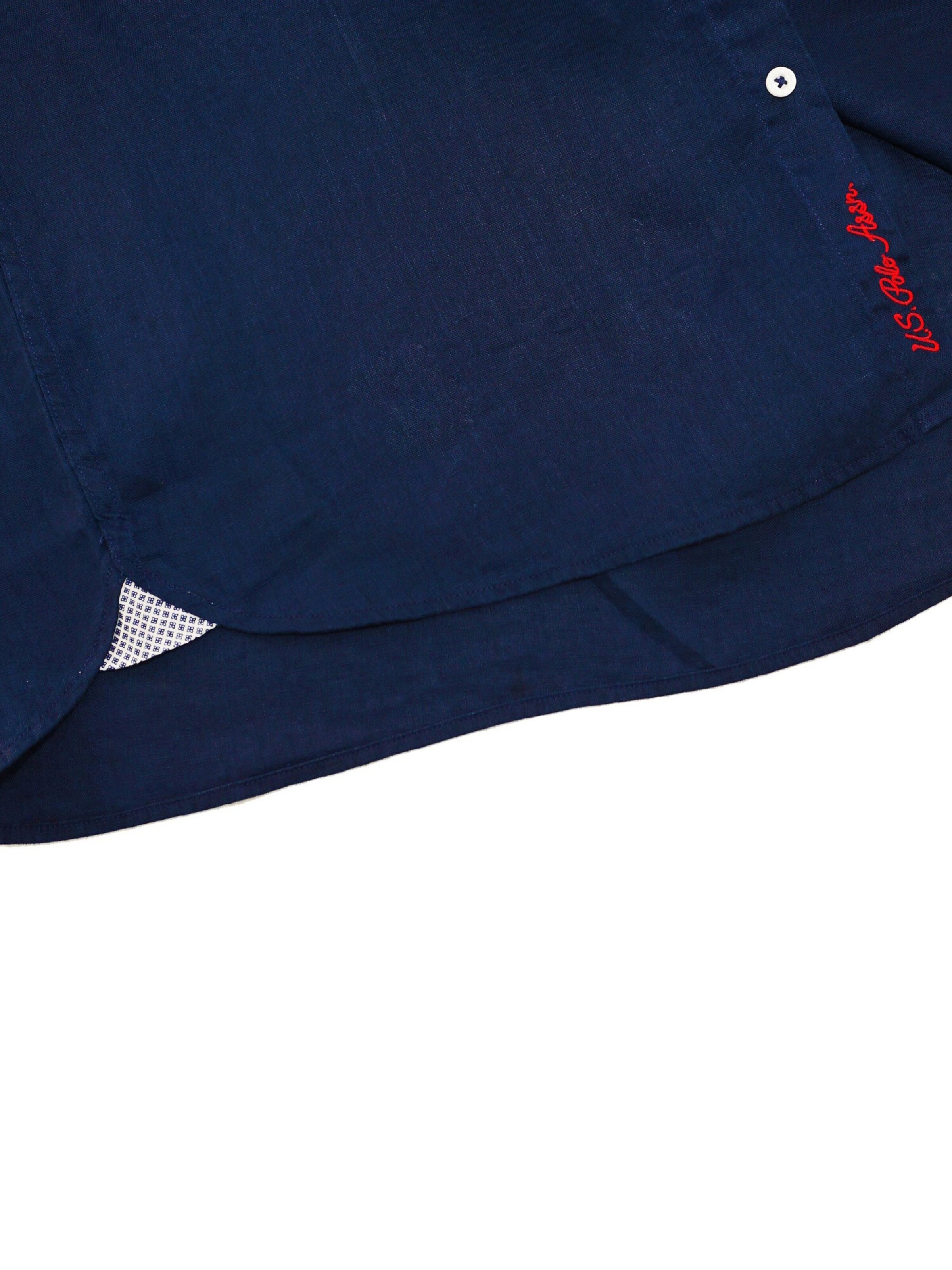 U.S. POLO ASSN. Regular Fit Hemd in Blau
