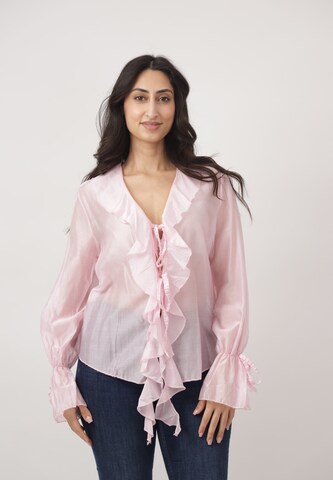Elara Bluse i pink
