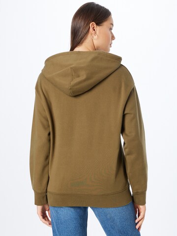 LEVI'S ® Sweatshirt 'Graphic Standard Hoodie' in Grün