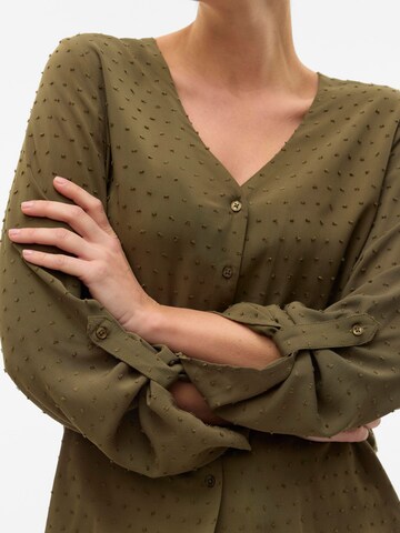 VERO MODA Blouse 'SNRonja' in Groen