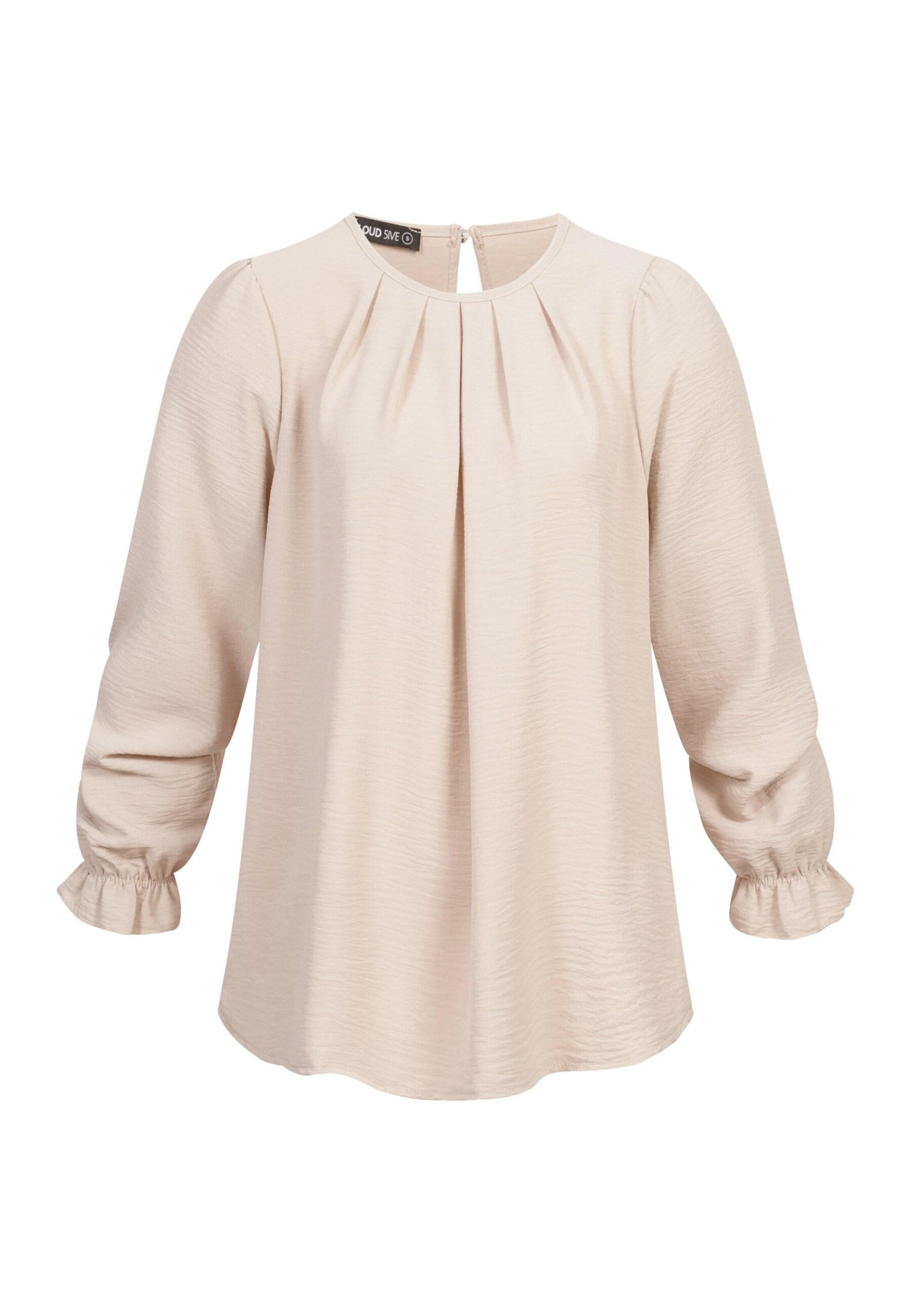Cloud5ive Bluse in Beige: Vorderseite