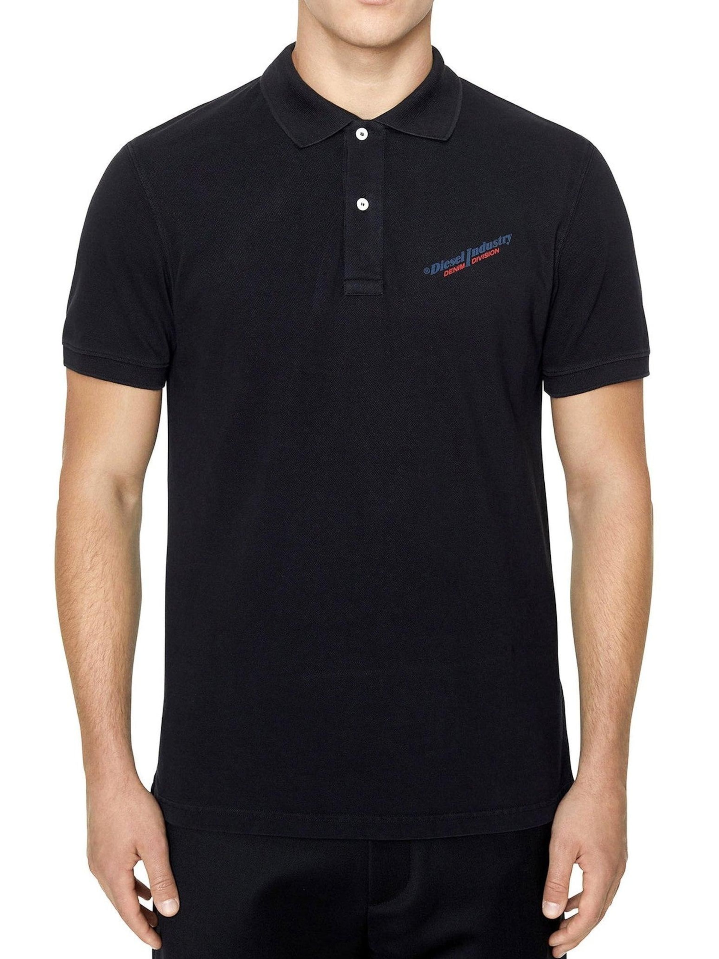 DIESEL - Camiseta 'T-SMITH-IND' en negro