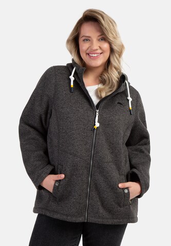 Schmuddelwedda - Chaqueta polar en gris: frente