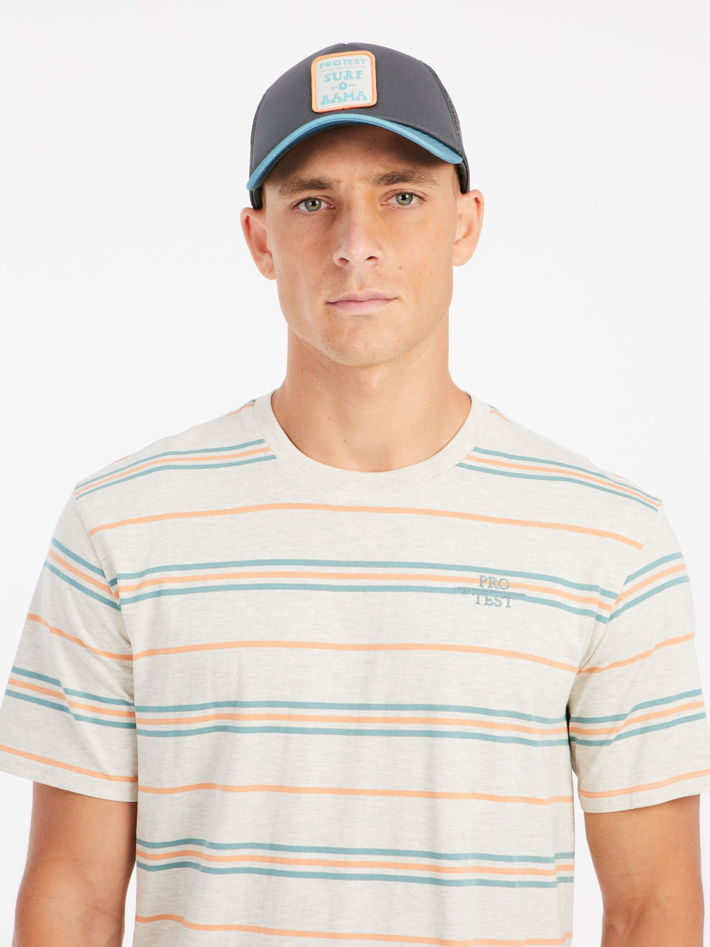 PROTEST Shirt 'PRTHuxly'‌‌‌‌‌ in Orange