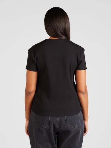 Calvin Klein Jeans Curve T-Shirt in Schwarz