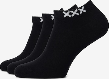 Chaussettes 'Originals Amsterdam (zwart)' SOLIT socks en noir : devant