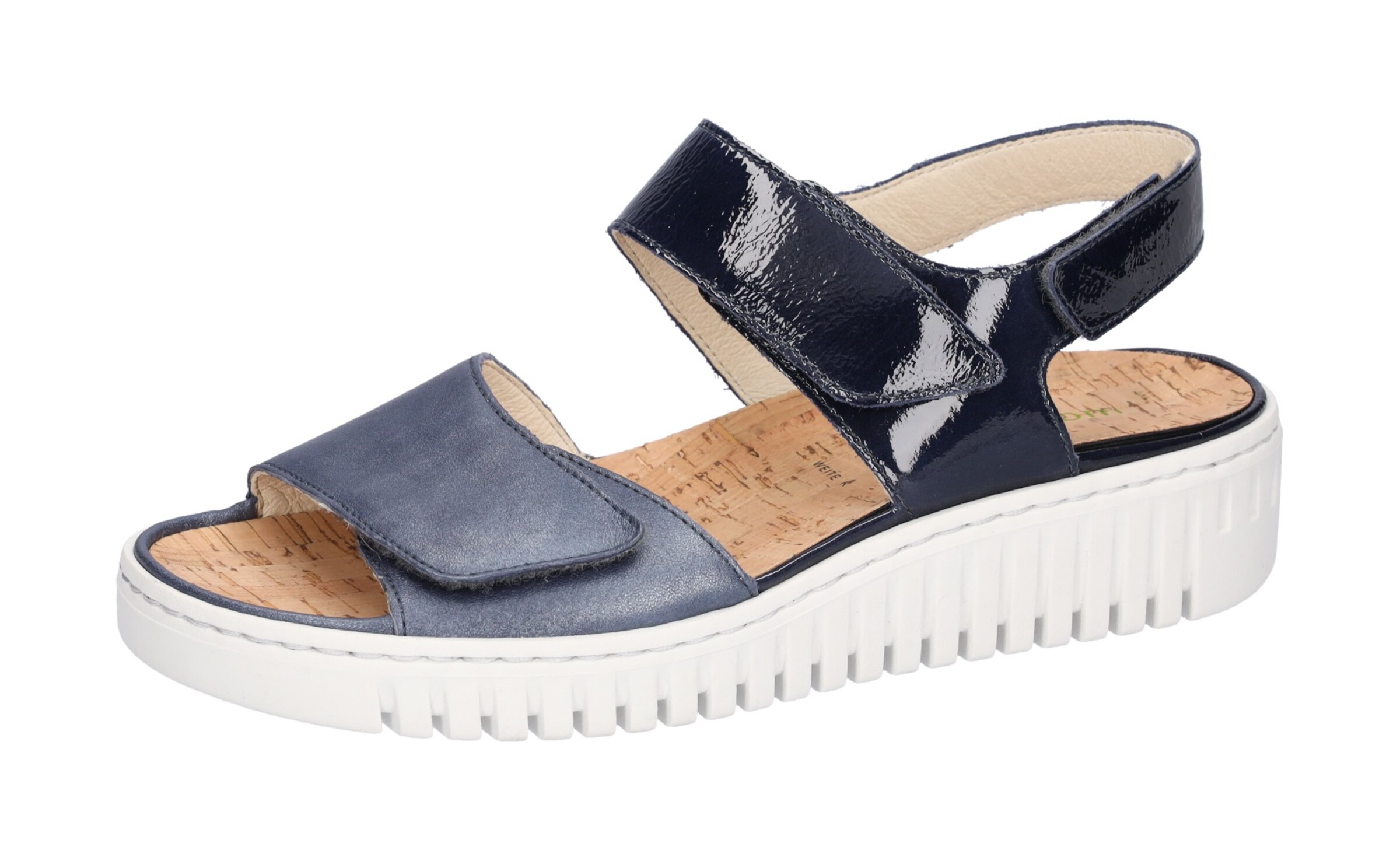 WALDLÄUFER Sandals in Blue: front