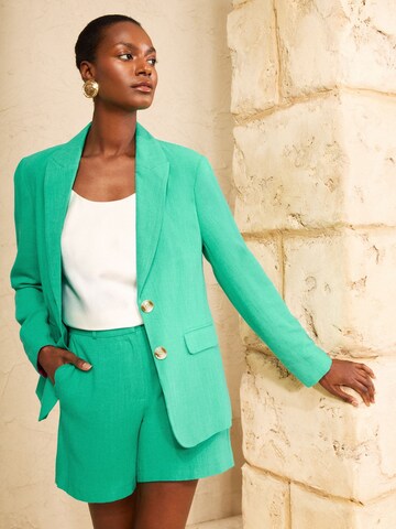 love & roses - Blazer en verde