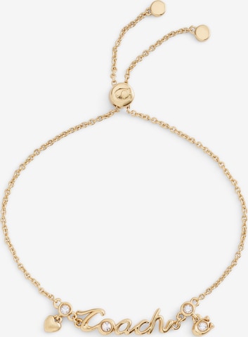 auksinė COACH Apyrankė: priekis