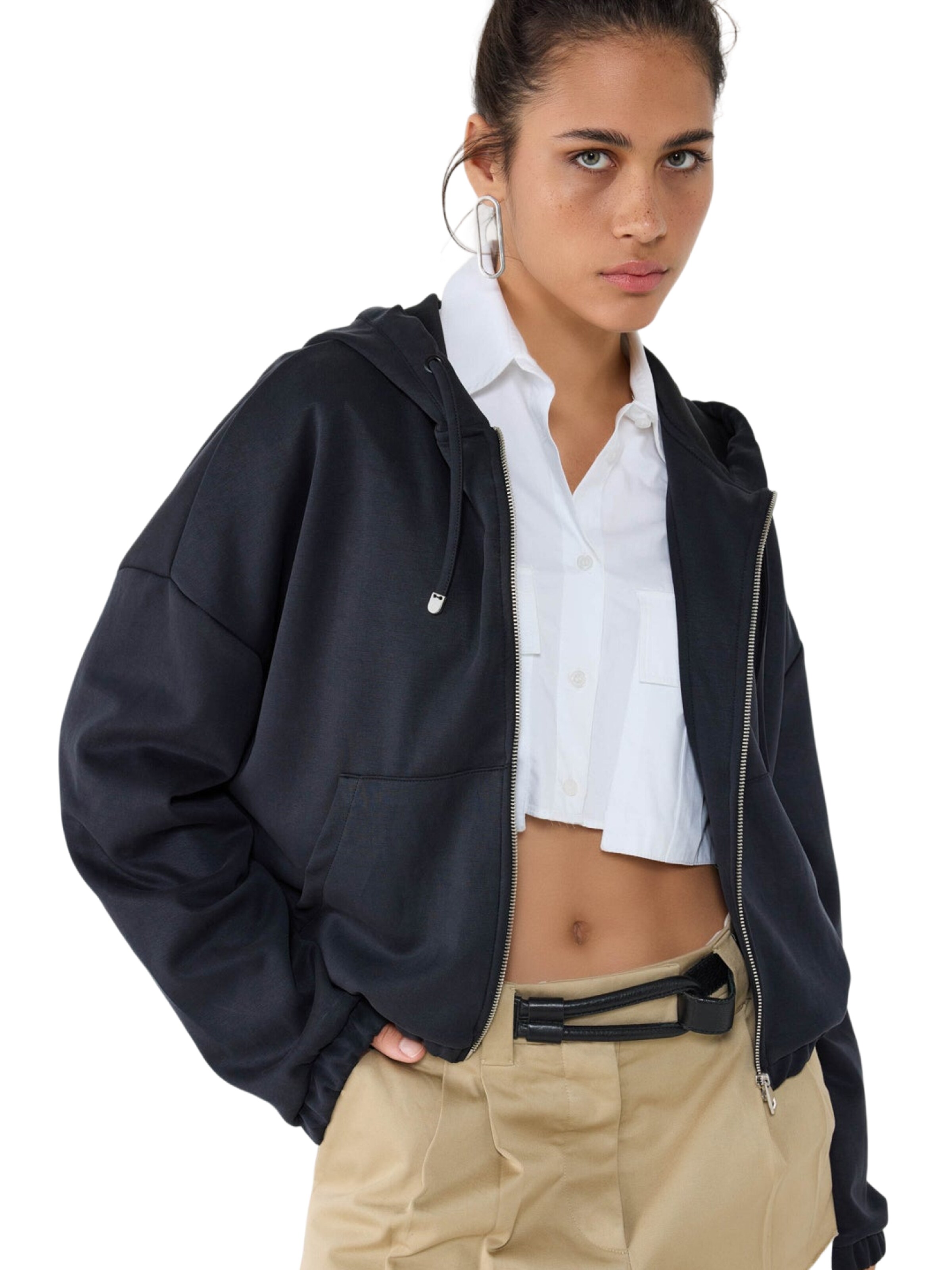 No Matter What Sweatjacke in Schwarz