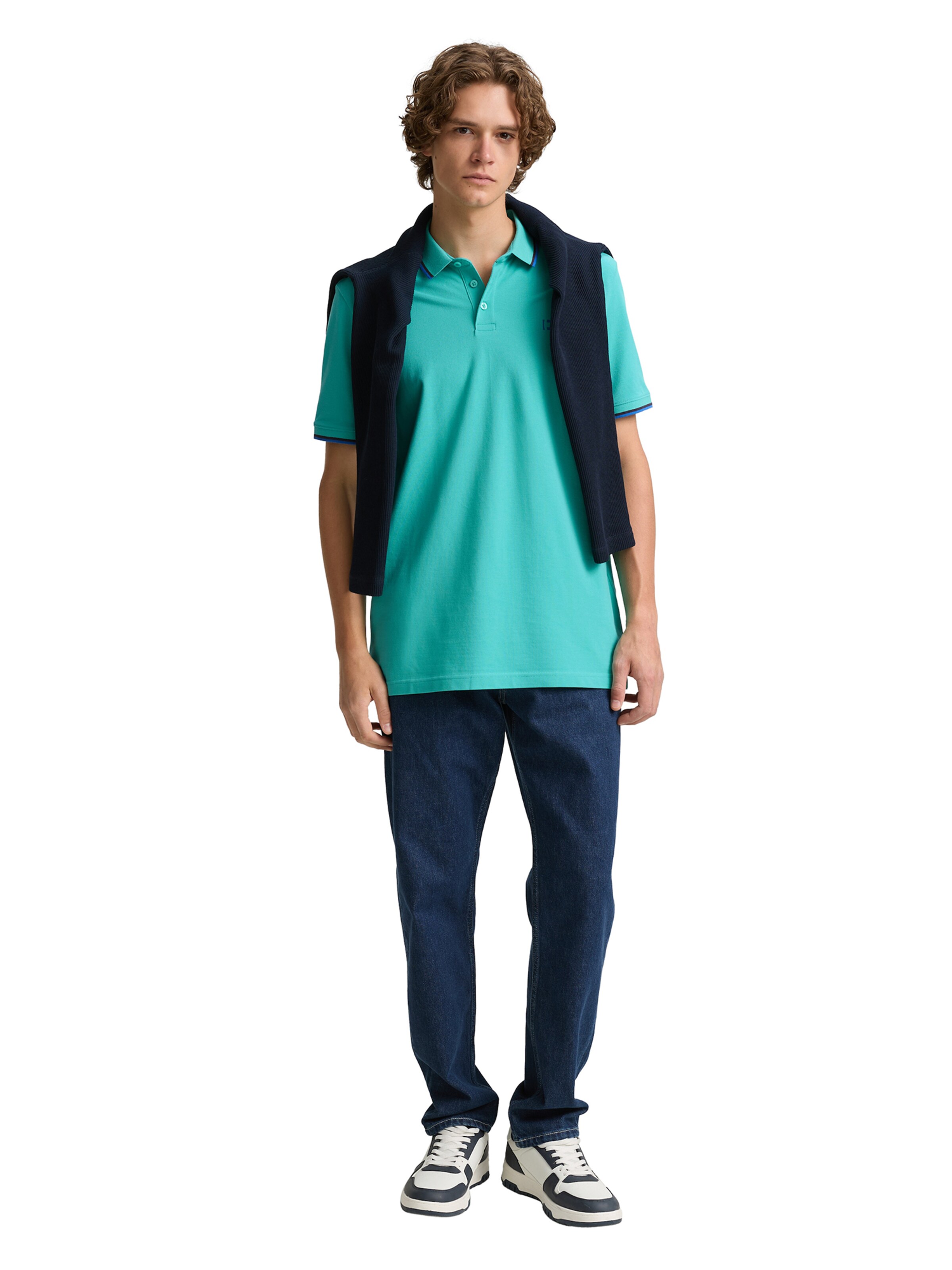 TOM TAILOR DENIM Μπλουζάκι σε πράσινο