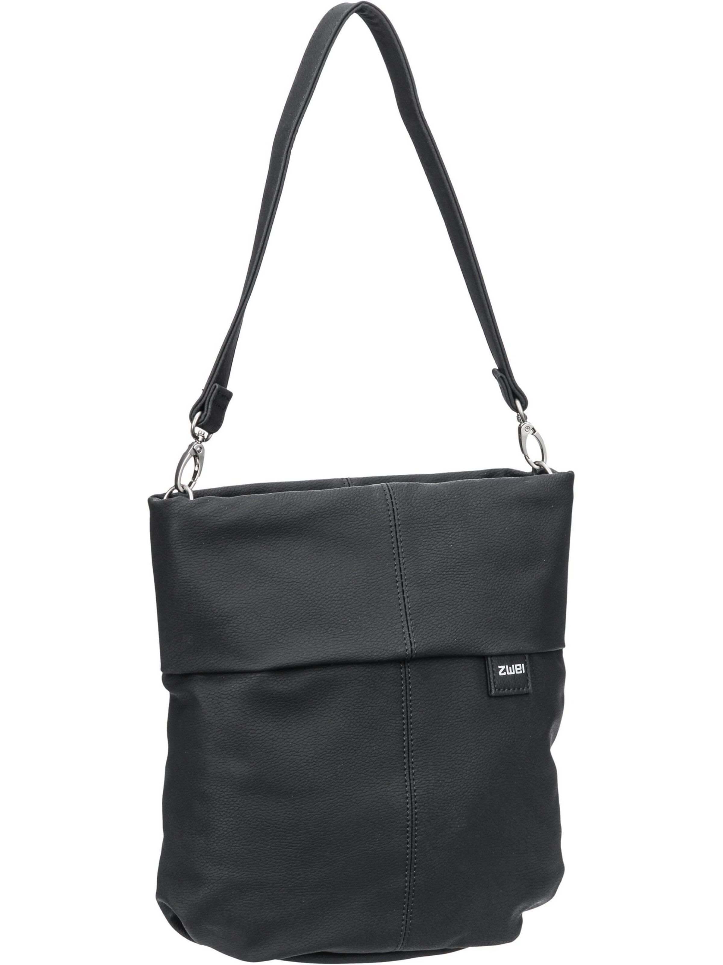 ZWEI Shoulder bag 'Mademoiselle' in Black: front