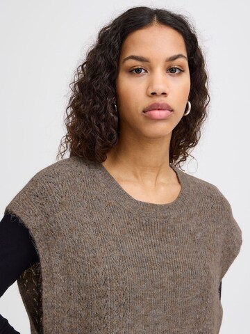 Pullover 'KAMARA WA3' di ICHI in marrone