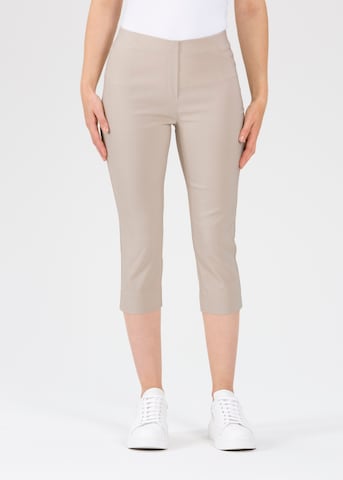 STEHMANN Slim fit Pants 'Ina' in Grey: front