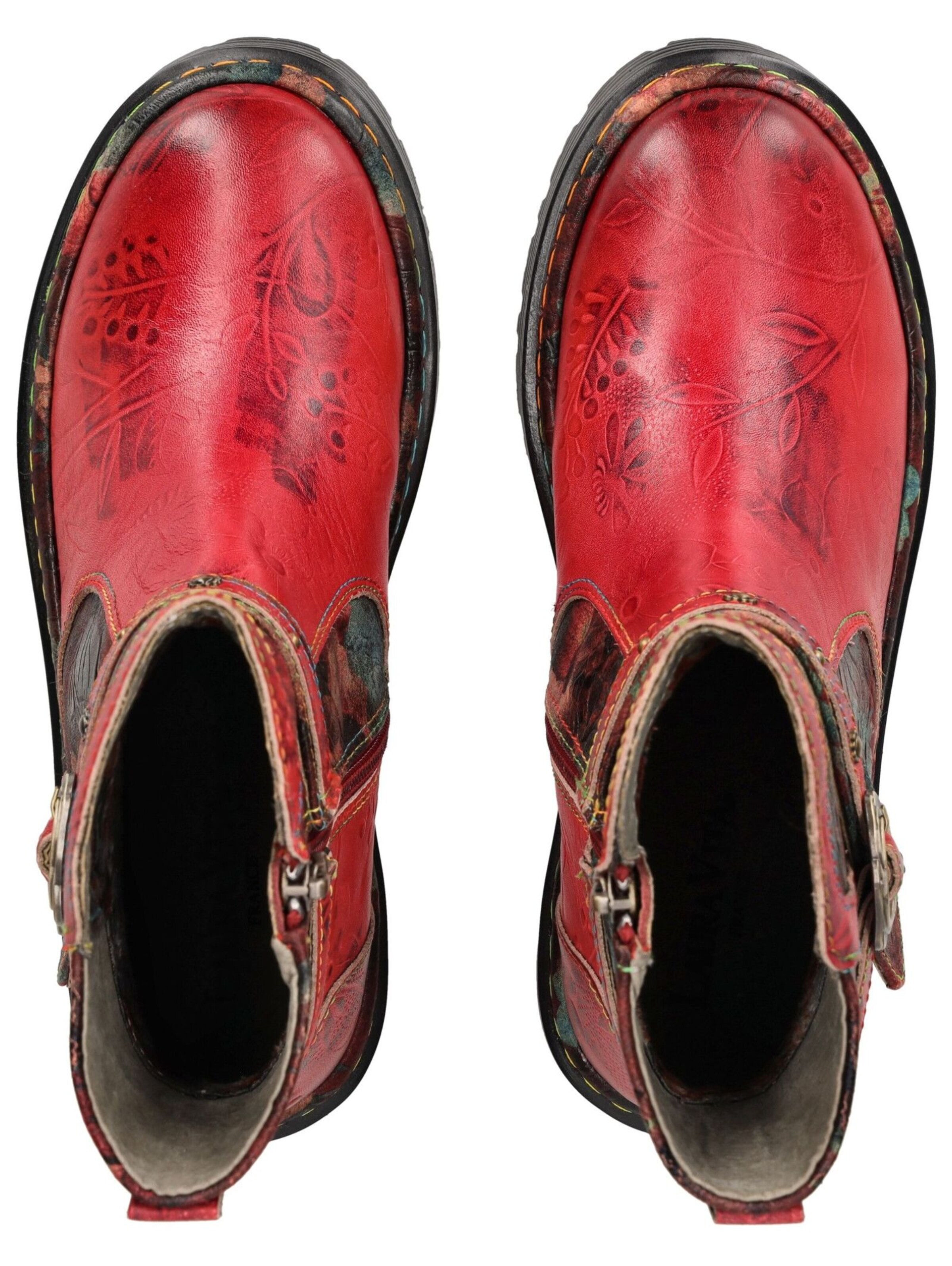 Laura Vita Bootie in Red