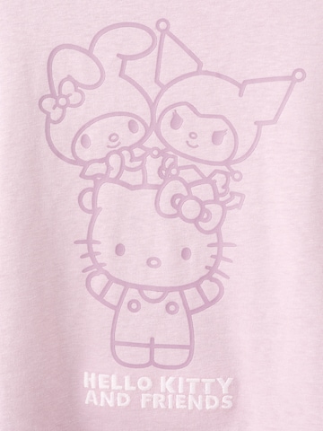 T-Shirt 'HKFRIEND' MANGO KIDS en rose