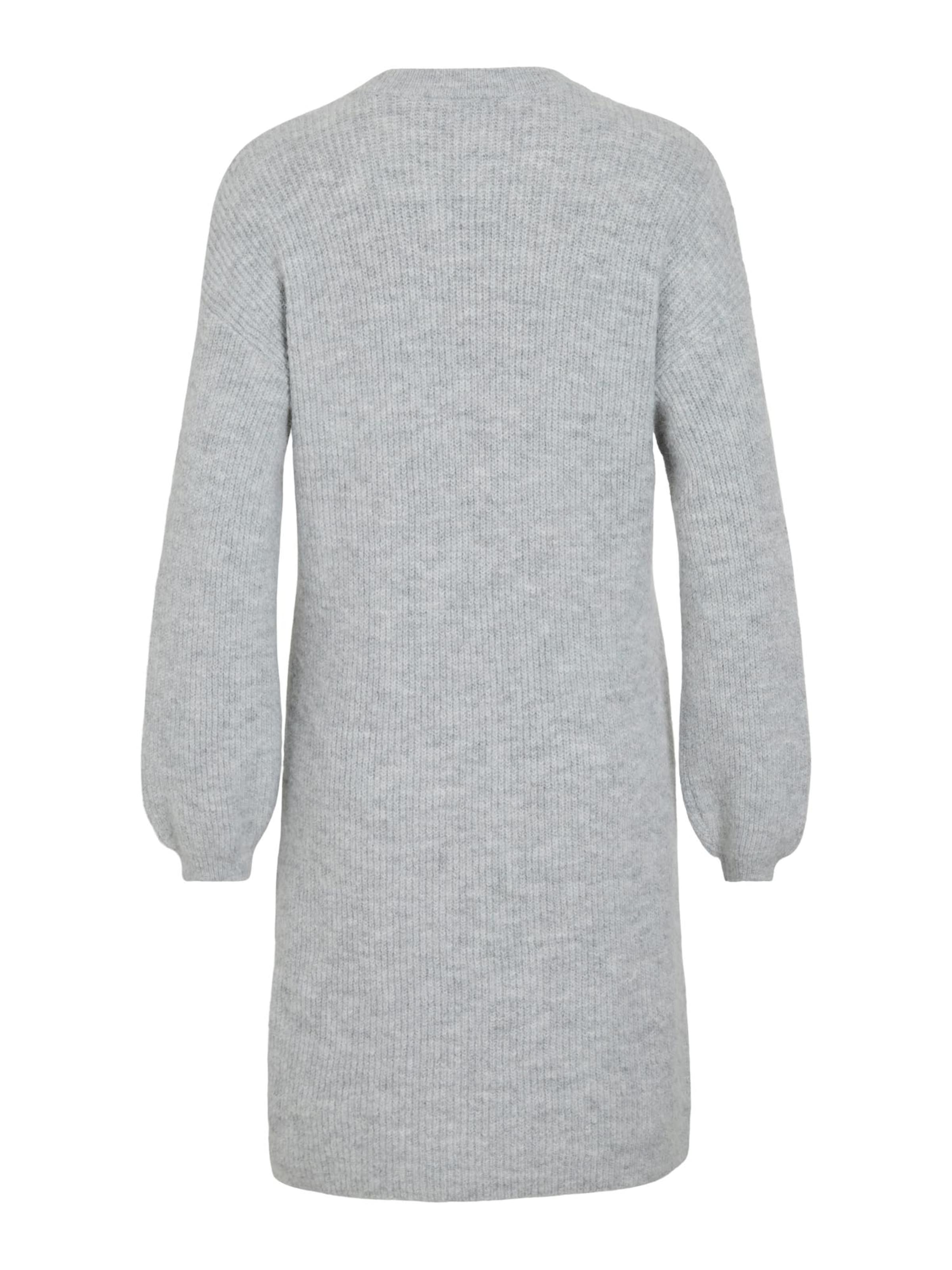 VILA Strikkjole 'VIRetta' i grå