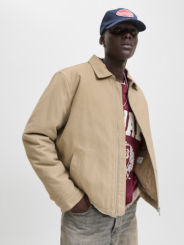 JACK & JONES Välikausitakki 'JJEDOVER' värissä beige