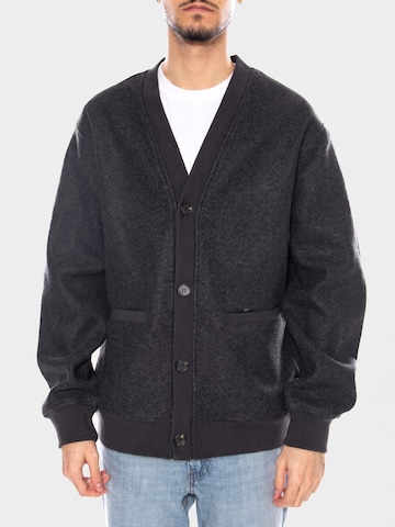 Only & Sons Cardigan 'Victor Cardigan OTW -- Men's Cardigan Dark Grey Melange Grey Men ONLY & SONS' i grå