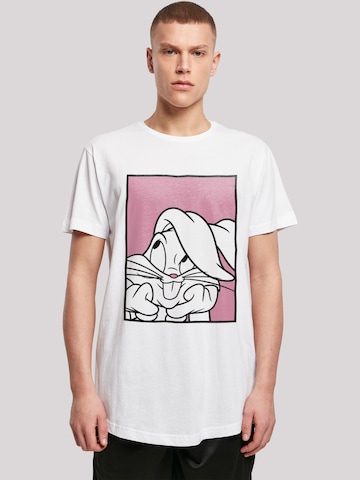 F4NT4STIC Shirt 'Looney Tunes' in White: front