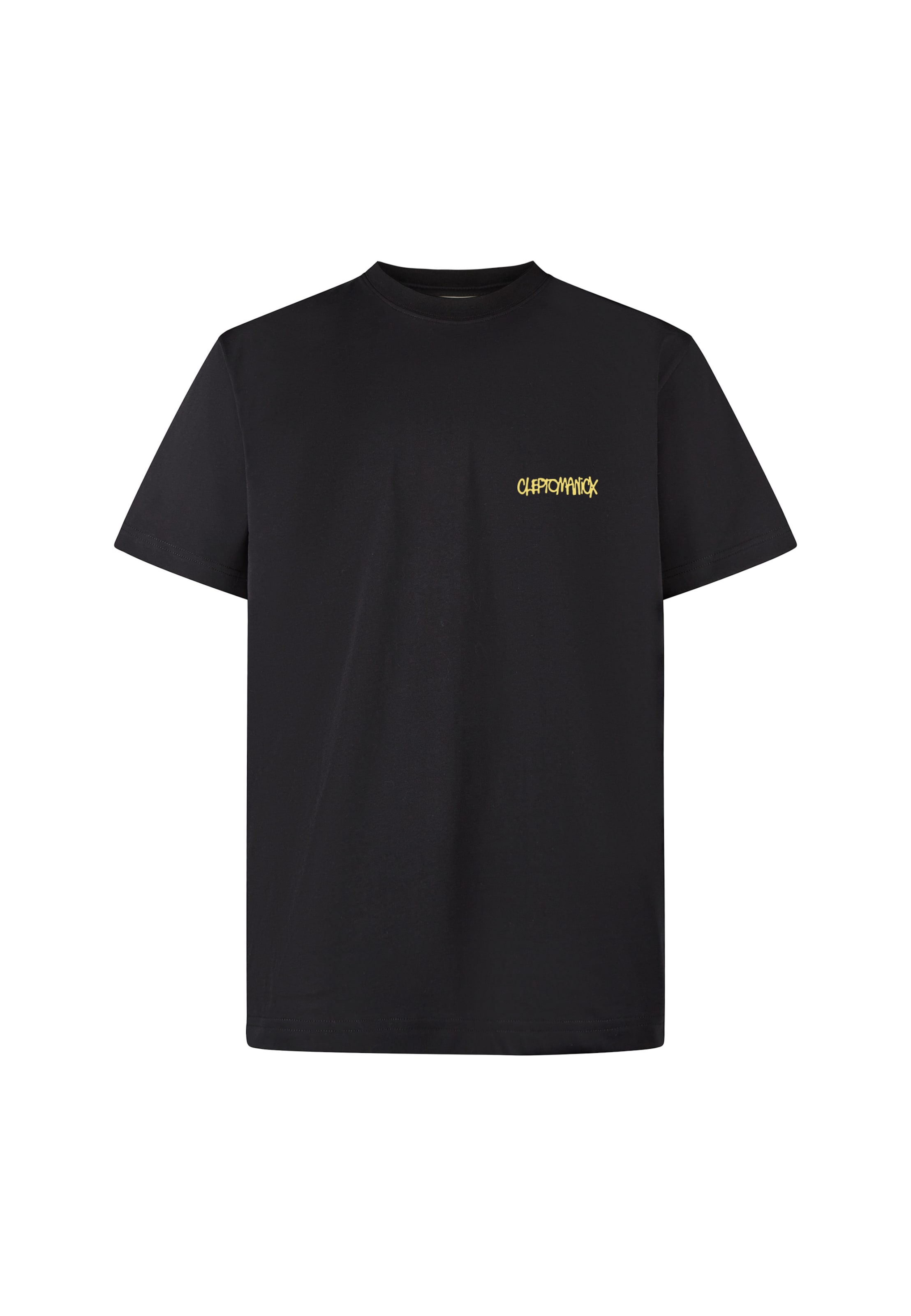 Cleptomanicx Shirt in Black: front