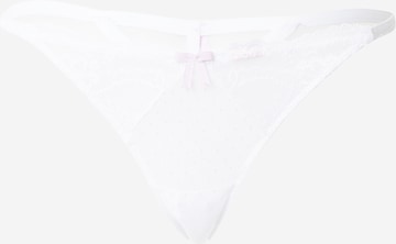 Boux Avenue Thong 'SHEA' in White: front