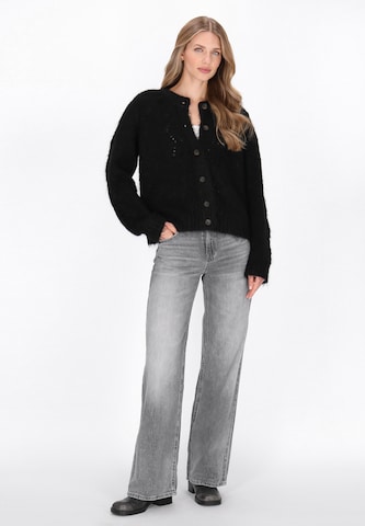 DreiMaster Vintage Knit cardigan in Black