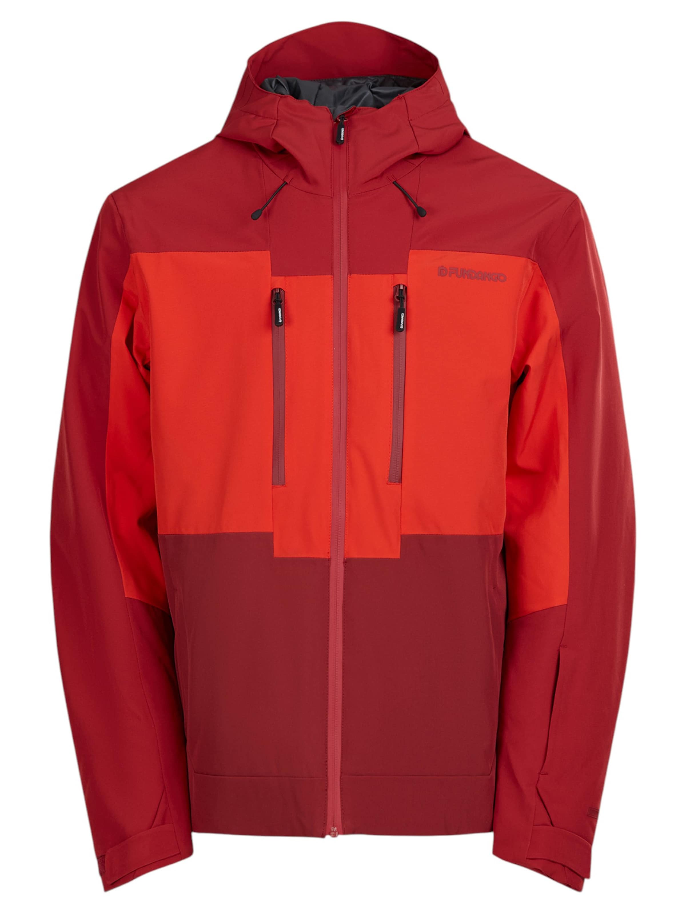 Fundango Outdoorjacke 'Nelson Allmountain ' in Rot: Vorderseite