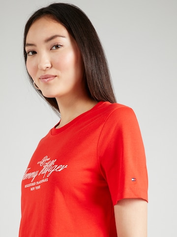 T-shirt TOMMY HILFIGER en rouge