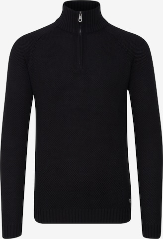 11 Project Sweater 'Stefanos' in Black: front