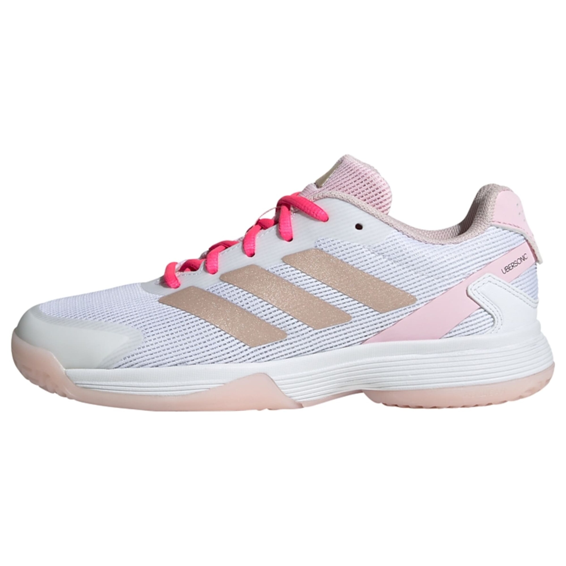 Chaussure de sport 'Ubersonic' ADIDAS PERFORMANCE en blanc : devant