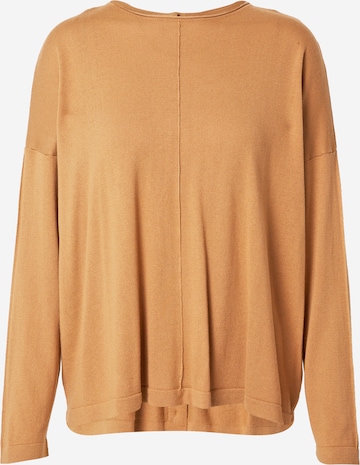 UNITED COLORS OF BENETTON Knit Cardigan in Brown: front