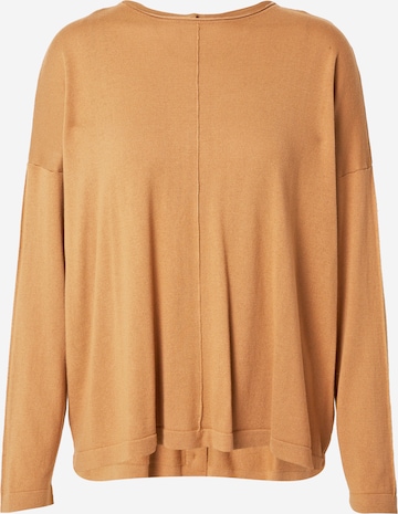 UNITED COLORS OF BENETTON Sweater in Brown: front