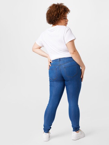 ONLY Carmakoma Skinny Jeans in Blue