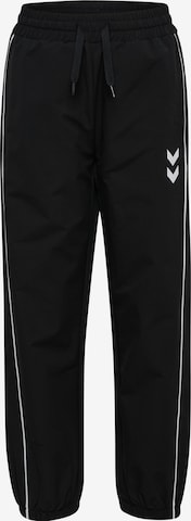 Hummel Tapered Hose in Schwarz: Vorderseite