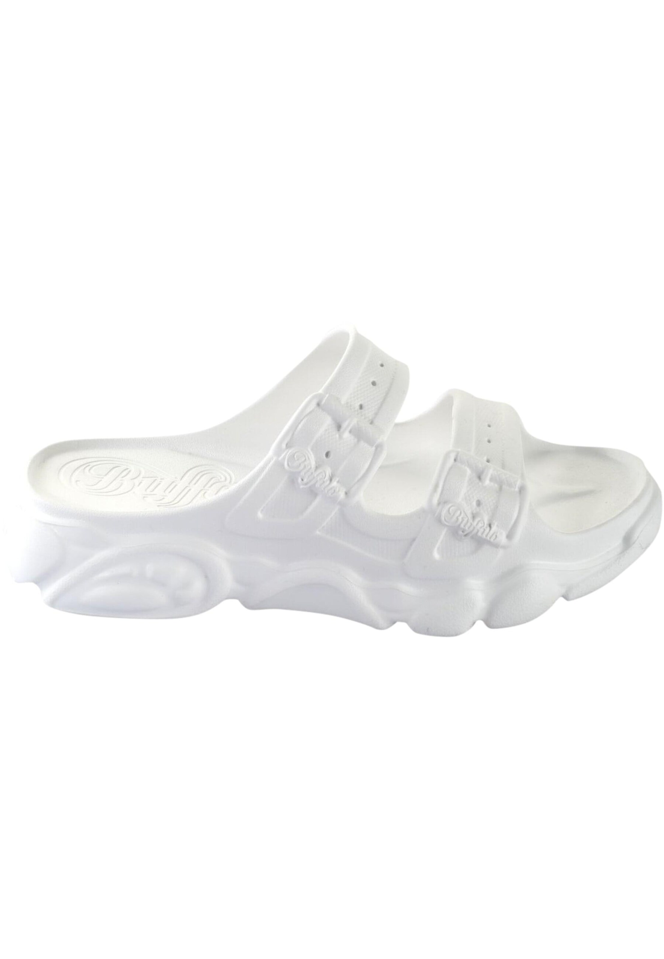 BUFFALO - Zapatos abiertos 'Ari' en blanco