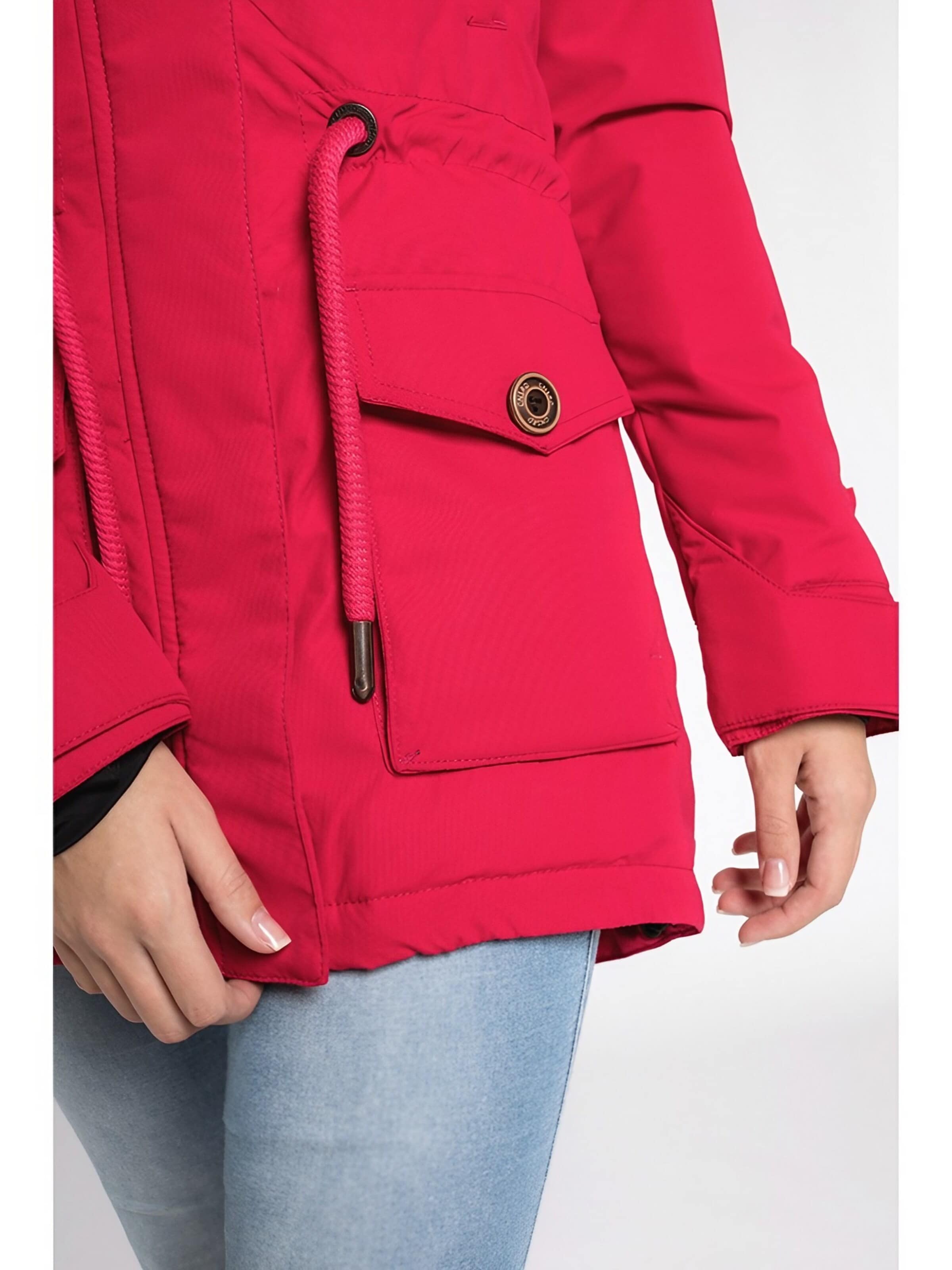 Giacca invernale 'FLORA CNSRD' di CNSRD in rosso
