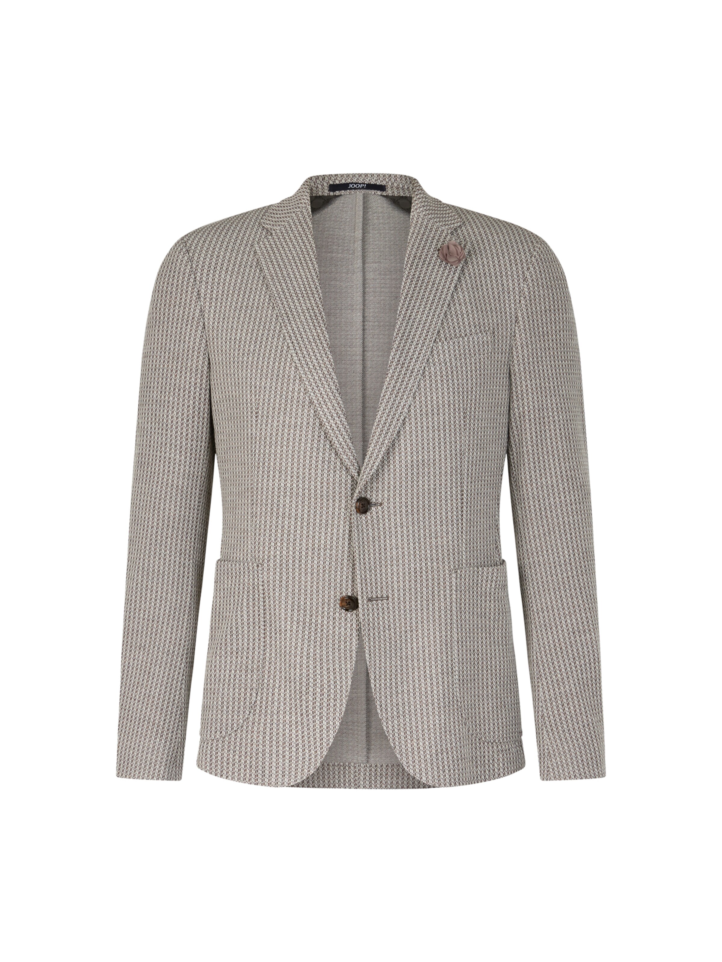 JOOP! Slim Fit Sakko 'Hoverst' in Beige: Vorderseite