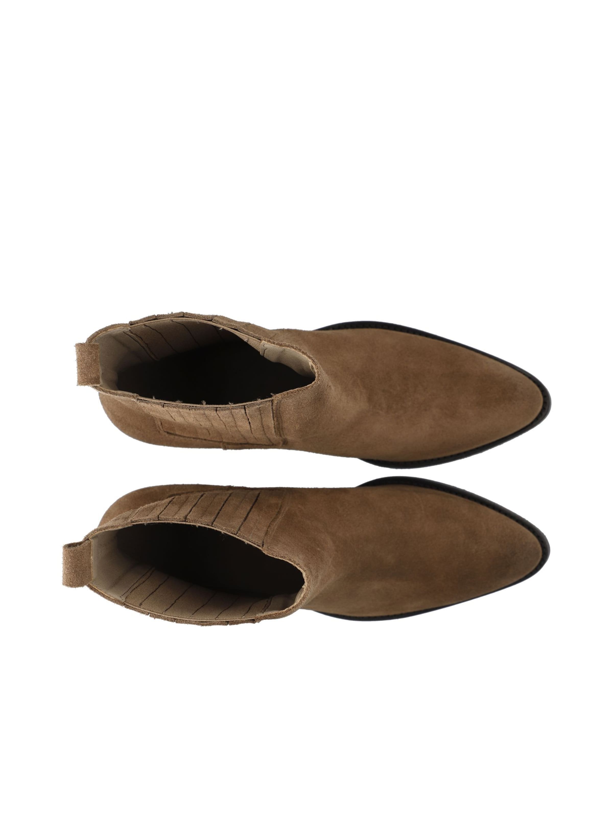 Bianco Ботинки челси 'CAROL' в Коричневый