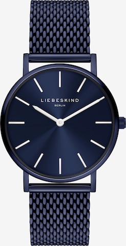 Liebeskind Berlin Uhr in Blau: Vorderseite