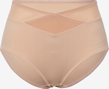 Ulla Popken Shaping Slip in Beige: front