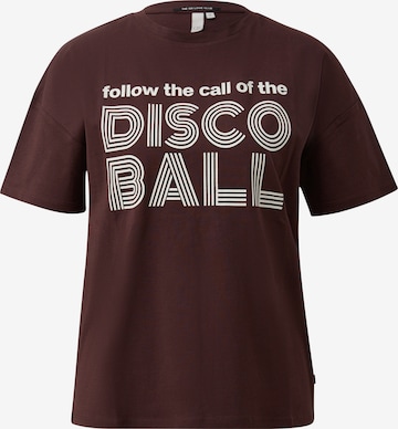 QS Shirt in Rot: Vorderseite