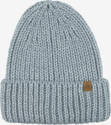 KOPYTO Mütze 'EULE' in Silber: Vorderseite