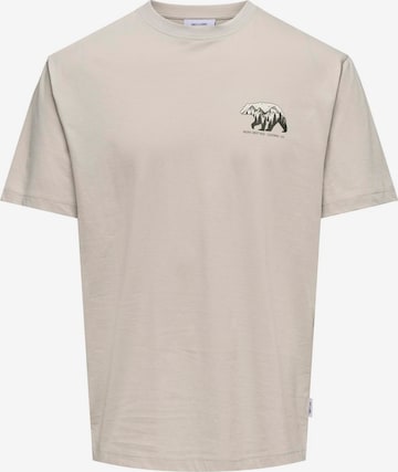 Only & Sons - Camiseta 'KEANE' en gris: frente