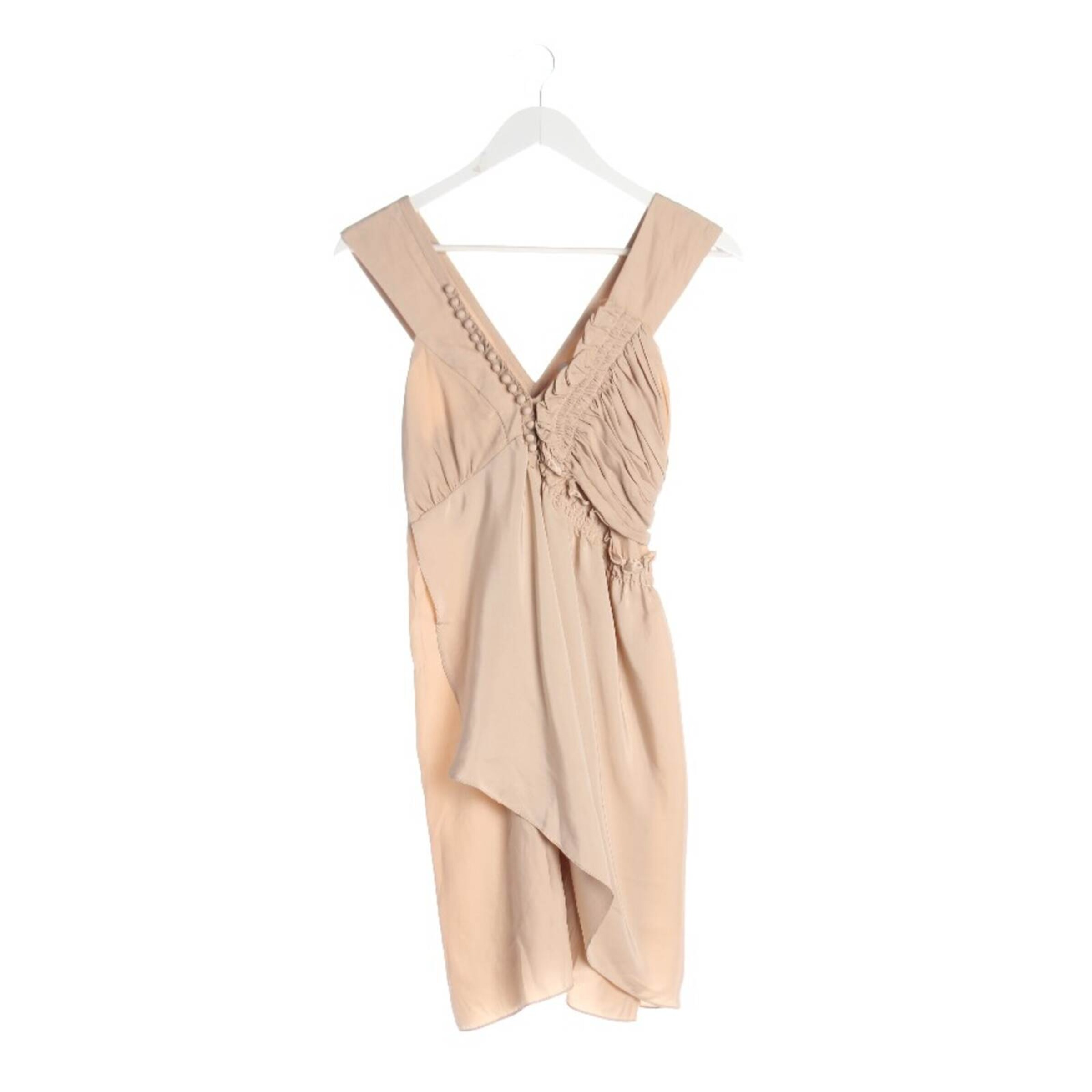 Sandro Kleid S in Braun: Vorderseite