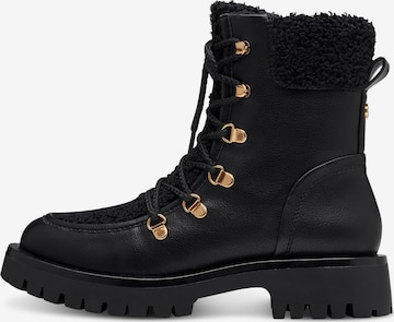 TAMARIS Lace-Up Ankle Boots in Black