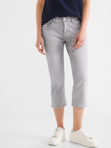 STREET ONE Regular Jeans 'Crissi' in Grey: front