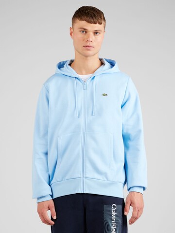 LACOSTE Sweatjacke in Blau: predná strana